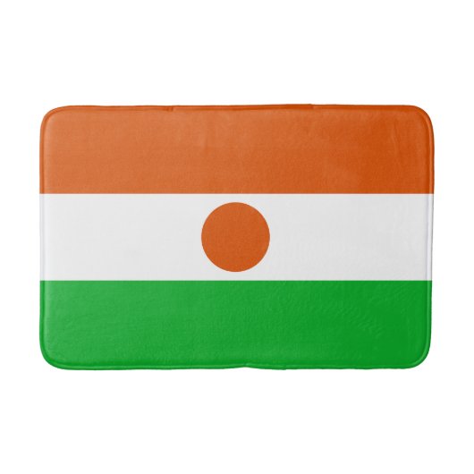 Tapis De Bain Drapeau du Niger (Devant)