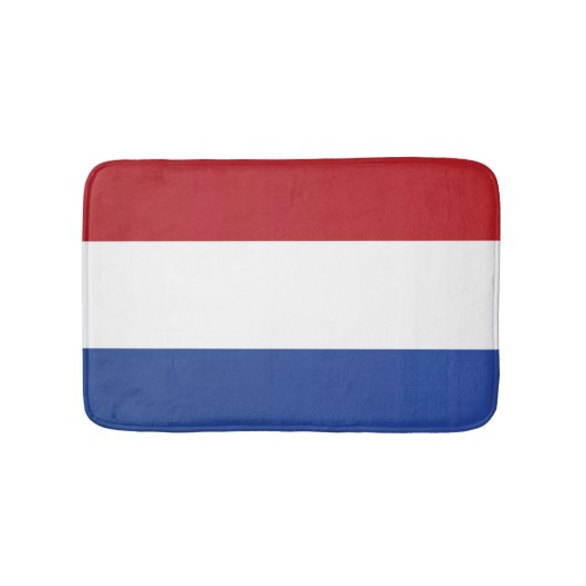 Tapis De Bain Drapeau du Pays-Bas (Devant)