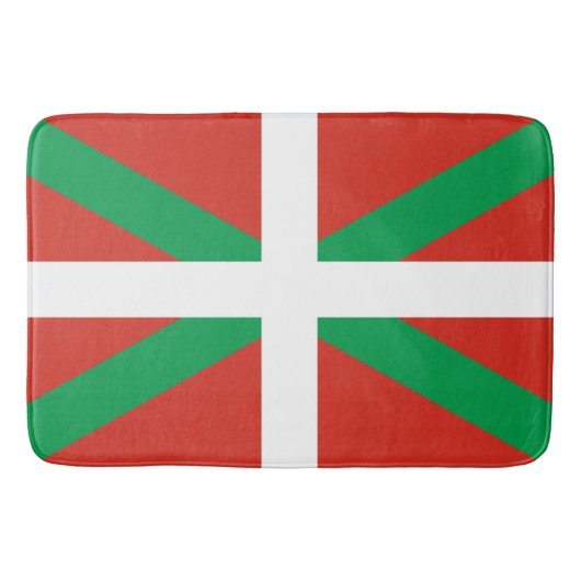 Tapis De Bain Drapeau du Pays basque (Devant)