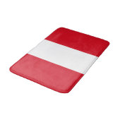 Tapis De Bain Drapeau du Pérou (Angle)