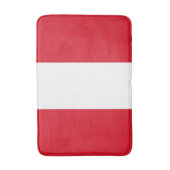 Tapis De Bain Drapeau du Pérou (Devant (Vertical))