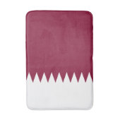 Tapis De Bain Drapeau du Qatar (Devant (Vertical))