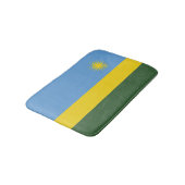Tapis De Bain Drapeau du Rwanda (Angle)