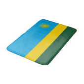 Tapis De Bain Drapeau du Rwanda (Angle)