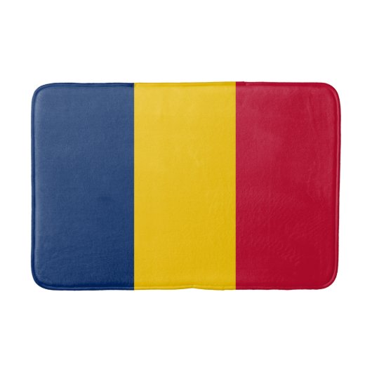 Tapis De Bain Drapeau du Tchad (Devant)