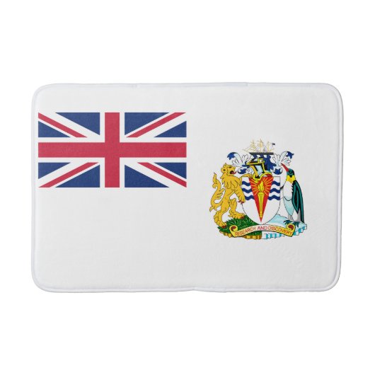 Tapis De Bain Drapeau du territoire antarctique britannique (Devant)