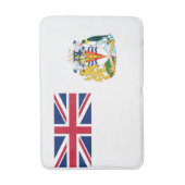 Tapis De Bain Drapeau du territoire antarctique britannique (Devant (Vertical))