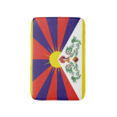 Tapis De Bain Drapeau du Tibet libre (Devant (Vertical))