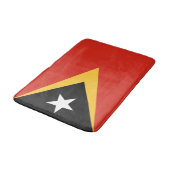 Tapis De Bain Drapeau du Timor oriental (Angle)