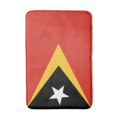 Tapis De Bain Drapeau du Timor oriental (Devant (Vertical))
