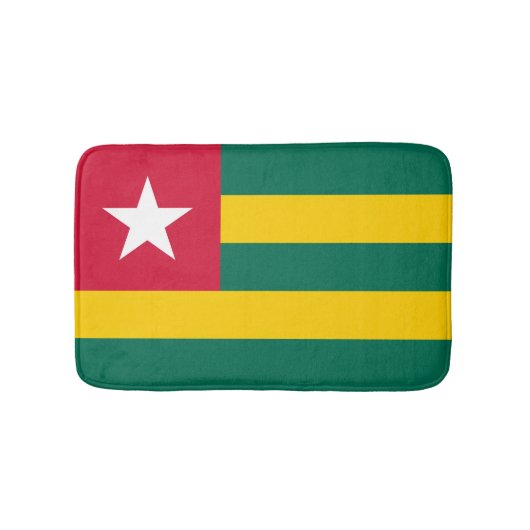 Tapis De Bain drapeau du Togo (Devant)