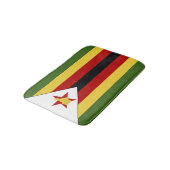 Tapis De Bain drapeau du Zimbabwe (Angle)