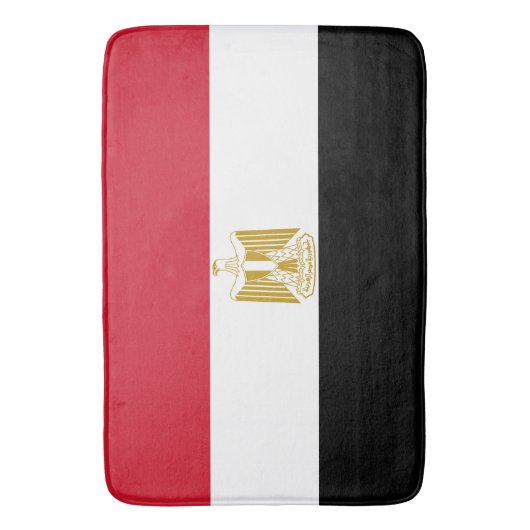 Tapis De Bain Drapeau Égypte (devant Vertical)