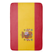 Tapis De Bain Drapeau Espagne - Bandera de Espana (devant Vertical)
