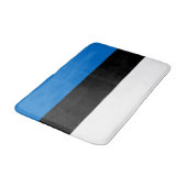 Tapis De Bain Drapeau estonien (Angle)