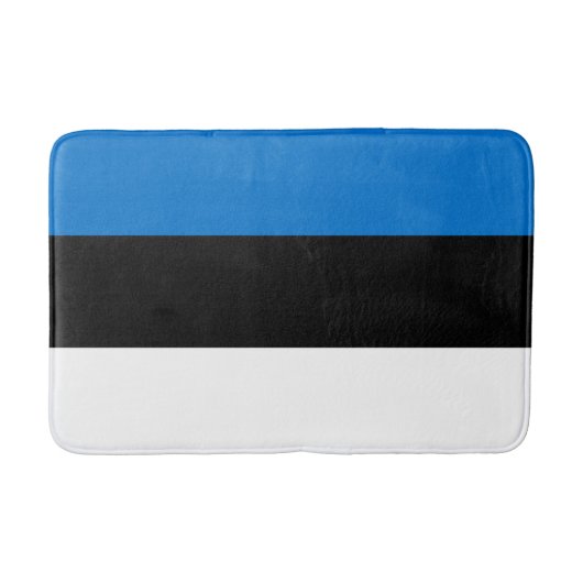 Tapis De Bain Drapeau estonien (Devant)
