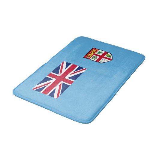 Tapis De Bain Drapeau Fidji (Angle)