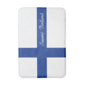Tapis De Bain Drapeau finlandais matelas personnalisés (Devant (Vertical))