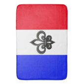 Tapis De Bain Drapeau français (devant Vertical)