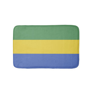 Tapis De Bain Drapeau Gabon