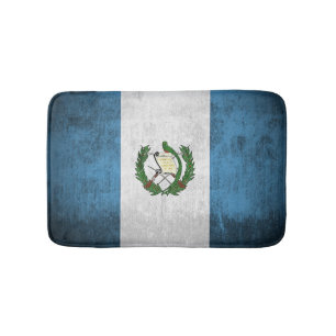 Tapis De Bain Drapeau grunge du Guatemala