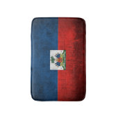 Tapis De Bain Drapeau grunge du Haïti (Devant (Vertical))