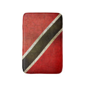 Tapis De Bain Drapeau grunge du Trinidad-et-Tobago (Devant (Vertical))