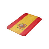 Tapis De Bain Drapeau grunge espagnol (Angle)