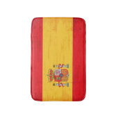 Tapis De Bain Drapeau grunge espagnol (Devant (Vertical))