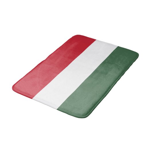 Tapis De Bain Drapeau Hongrie (Angle)