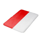 Tapis De Bain Drapeau Indonésie (Angle)