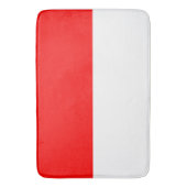 Tapis De Bain Drapeau indonésien (Indonésie) (devant Vertical)