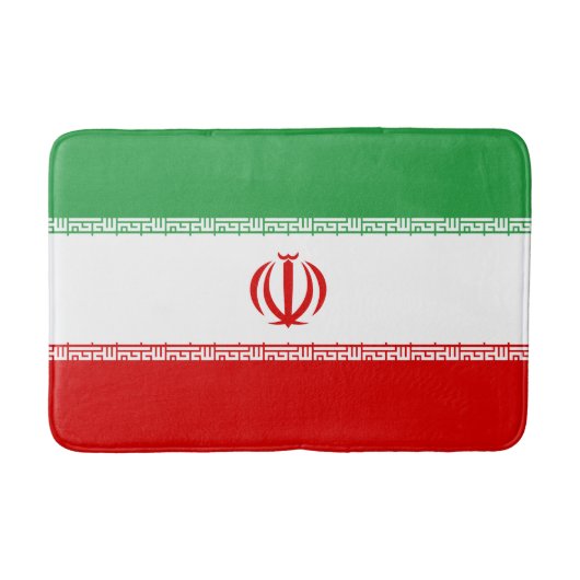 Tapis De Bain Drapeau Iran (Devant)
