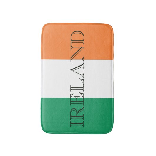 Tapis De Bain Drapeau irlandais bmcnt (Devant (Vertical))
