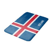 Tapis De Bain Drapeau Islande (Angle)