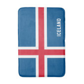 Tapis De Bain Drapeau Islande (Devant (Vertical))