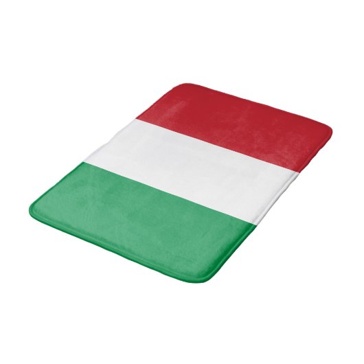 Tapis De Bain Drapeau Italie (Angle)