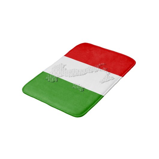Tapis De Bain Drapeau italien (Angle)