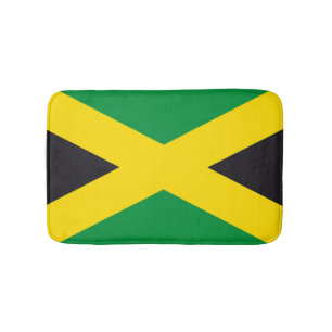Tapis De Bain Drapeau jamaïcain