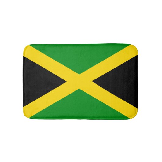 Tapis De Bain Drapeau jamaïcain (Devant)