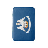 Tapis De Bain Drapeau Louisiane (Devant (Vertical))