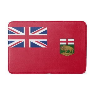 Tapis De Bain Drapeau Manitoba