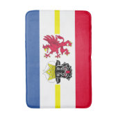 Tapis De Bain Drapeau Mecklembourg-Poméranie occidentale Mat de  (Devant (Vertical))