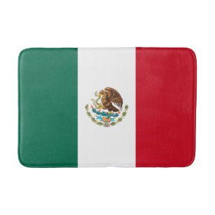 Tapis De Bain Drapeau mexicain