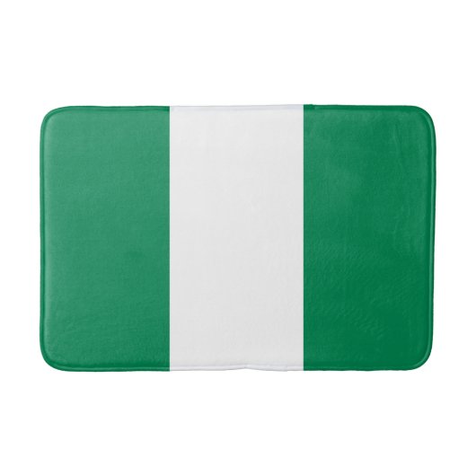 Tapis De Bain Drapeau nigérian (Devant)
