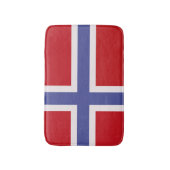 Tapis De Bain Drapeau norvégien (Devant (Vertical))