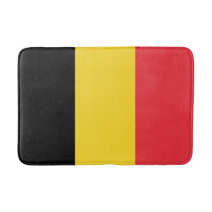 Tapis De Bain Drapeau patriotique belge