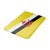 Tapis De Bain Drapeau patriotique Brunei (Angle)
