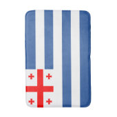 Tapis De Bain Drapeau patriotique d'Adjara (Devant (Vertical))