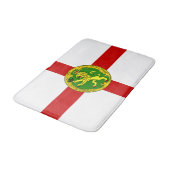 Tapis De Bain Drapeau patriotique d'Aurigny (Angle)
